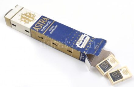 Astra Superior borotvapengék, 19x5 db, bontatlanok, eredeti papírdobozban