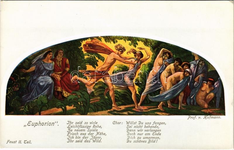 'Euphorion' Faust II. Teil. Goethe - Faust s: Prof. v. Hofmann (EK)