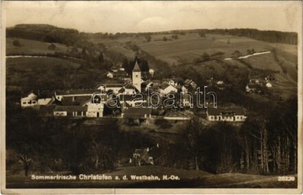 Sankt Christophen, general view (small tear)
