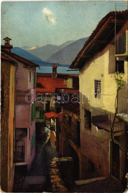 1917 Lago Maggiore, San Nazzaro (cut)