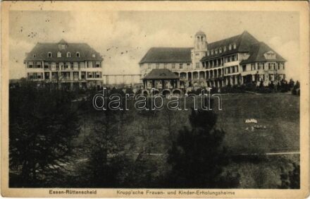 1913 Essen, Rüttenscheid, Krupp'sche Frauen- und Kinder-Erholungsheime (EK)