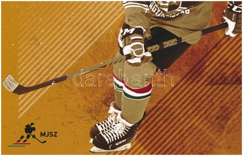 2018. 50Ft Cu-Ni 'Jégkorong Világbajnokság' az érme az elsőnapi verethez hasonló bliszterben: 'ELSŐNAPI VERET' felirat és sorszám nélkül, a belső oldalon az MNB kisebb méretű pecsétjével, az érme műanyag tok helyett a - Image 2