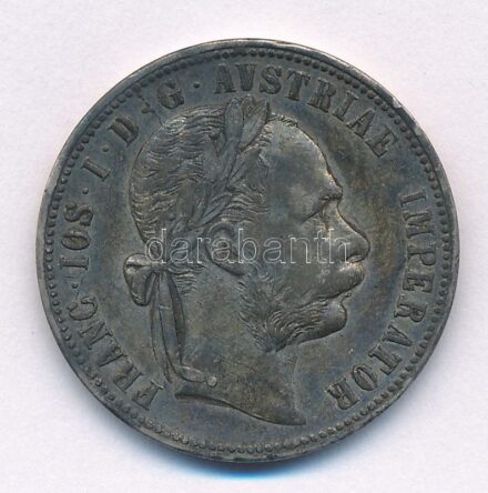 Ausztria 1879. 1Fl Ag 'Ferenc József' T:1-,2 patina, ph Austria 1879. 1 Florin Ag 'Franz Joseph' C:AU,XF patina, edge error Krause KM#2222
