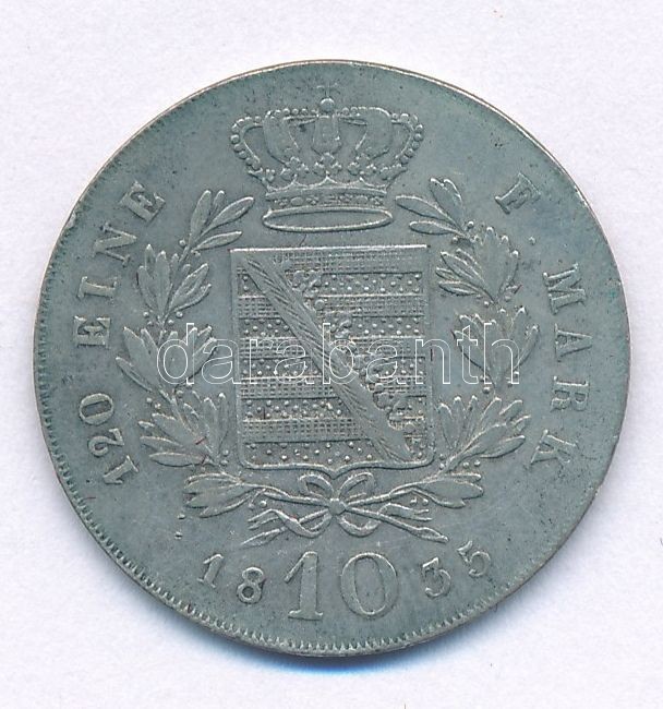 Német Államok / Szász-Koburg-Gothai Hercegség 1835. 10kr Ag 'I. Ernst' T:2 German States / Duchy of Saxe-Coburg-Gotha 1835. 10 Kreuzer Ag 'Ernst I' C:XF KM# 63 - Image 2