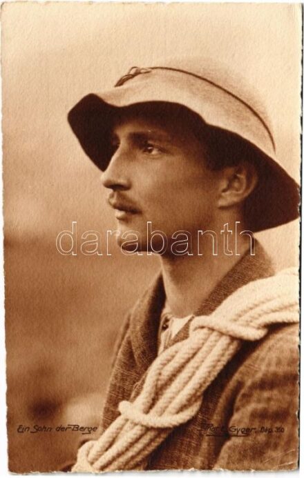 Ein Sohn der Berge. Phot. E. Gyger / Swiss folklore (EK)
