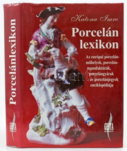 Katona Imre: Porcelánlexikon. Az európai porcelánműhelyek, porcelánmanufaktúrák és porcelánjegyek enciklopédiája. Bp., 1999, Gesta. Gazdag képanyaggal, jelzésekkel illusztrált. Kiadói kartonált papírkötés, kiadói papír