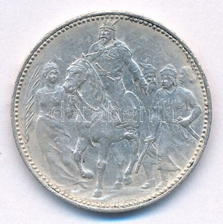 1896KB 1K Ag 'Millenium' T:2 kis patina Adamo K5.2