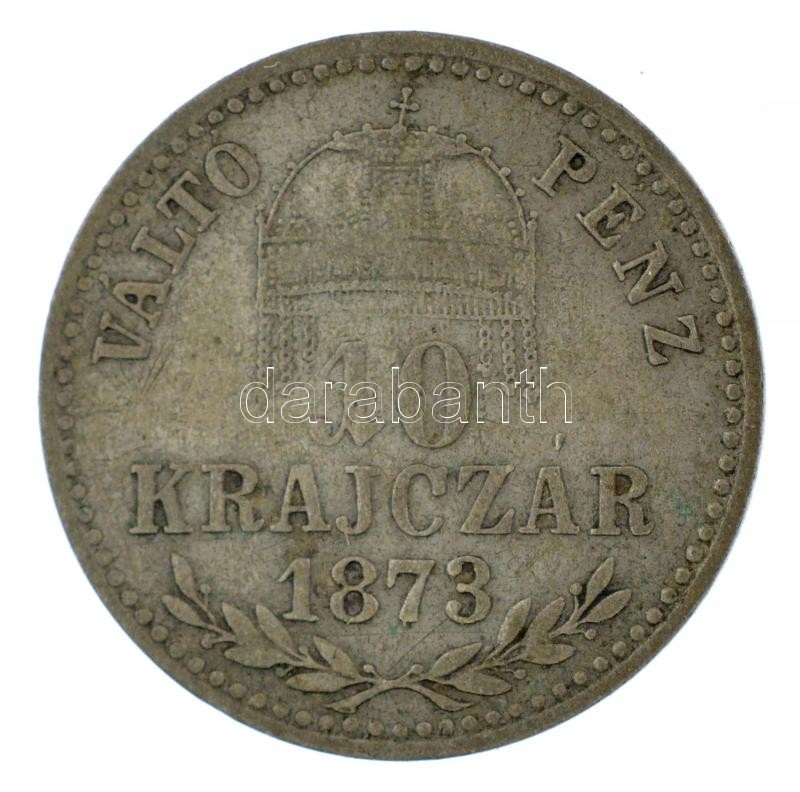 1873KB 10Kr Ag 'Ferenc József' T:2- kis ü. Hungary 1873KB 10 Kreuzer Ag 'Franz Joseph' C:VF small ding Huszár: 2163., Unger III.: 1477.a, Adamo M10.1 - Image 2