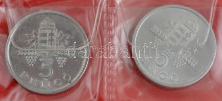 1945. 5P Al 'Parlament' (2x) 16 férőhelyes zsebberakóban T:1-,2 Adamo P8.4