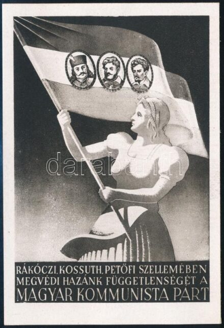 MKP propaganda képeslap
