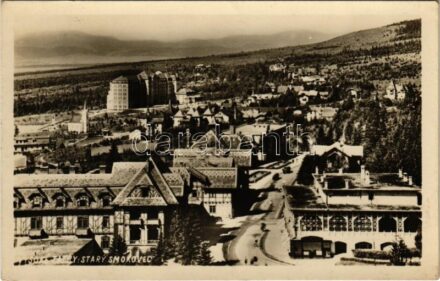 1940 Ótátrafüred, Altschmecks, Stary Smokovec (Magas-Tátra, Vysoké Tatry); látkép / general view