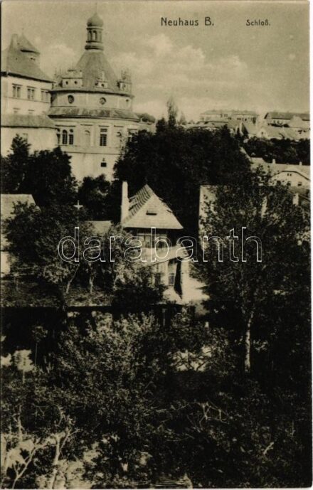 Jindrichuv Hradec, Neuhaus i. Böhmen; Schloß / castle