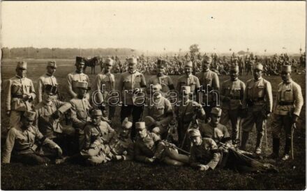 1914 Budapest, osztrák-magyar katonák 'indulás előtt az osztrák-magyar-német-szerb-orosz-angol-francia-stb háborúba' / WWI Austro-Hungarian K.u.K. military, soldiers before going to the front. photo