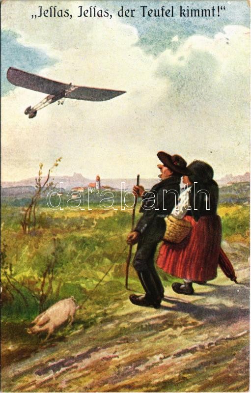 'Jessas, Jessas, der Teufel kimmt!' folklore, humour