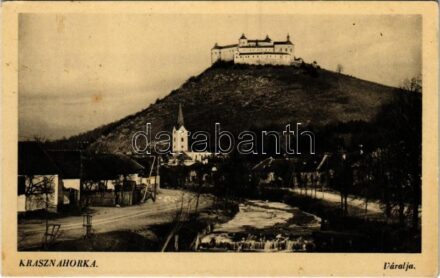 Krasznahorkaváralja, Krásnohorské Podhradie; vár / Hrad Krásna Horka / castle (fl)
