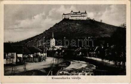 Krasznahorkaváralja, Krásnohorské Podhradie; vár / Hrad Krásna Horka / castle (EK)