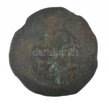 Bizánci Birodalom / Konstantinápoly / I. Manuel 1143-1180. Aspron Trachea, billon (5,10g) T:3 kitörés Byzantine Empire / Constantinopolis / Manuel I Komnenos 1143-1180. Aspron Trachy, billon 'MP-OV / MANOVHL DECPOTHC' (5,10g) C:F cracked