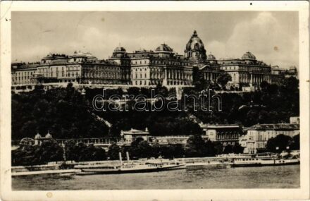 1942 Budapest I. Királyi vár (ragasztónyom / glue marks)