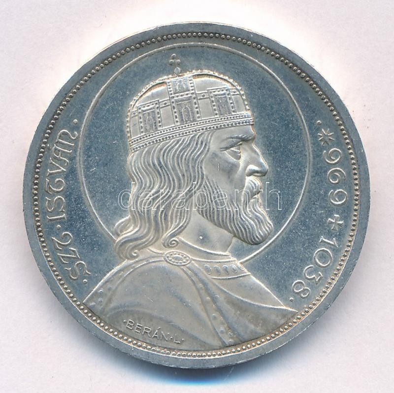 1938. 5P Ag 'Szent István' T:1- kis ph, egy karc Adamo P8.1