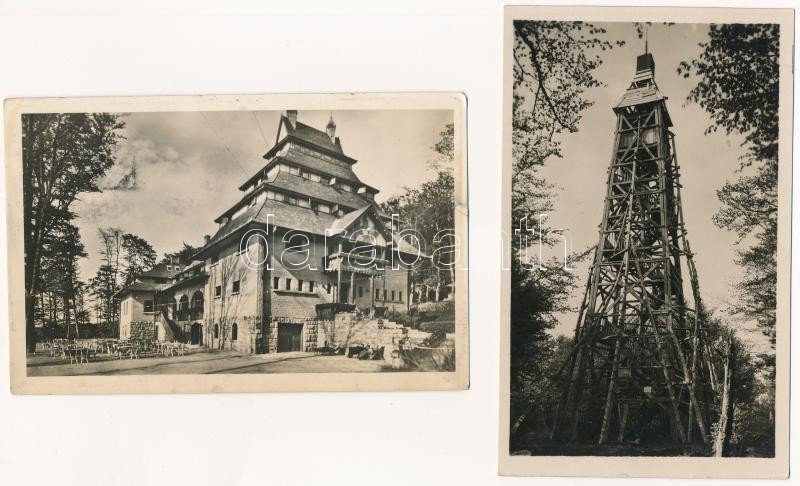 5 db RÉGI magyar város képeslap / 5 pre-1945 Hungarian town-view postcards - Image 2