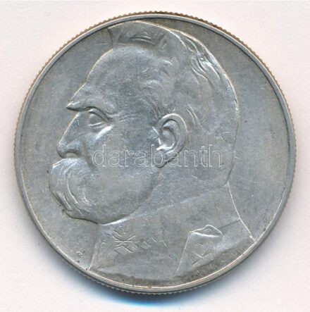 Lengyelország 1935. 5Zl Ag 'Józef Pilsudski' T:2 Poland 1935. 5 Zlotych Ag Jozef Pilsudski' C:XF Krause Y#28
