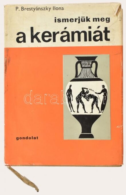 P. Brestyánszky Ilona: Ismerjük meg a kerámiát. A kerámia és a porcelán története. Bp., 1966, Gondolat. 342+1 p. Első kiadás. Fekete-fehér illusztrációkkal. Jelzéseket tartalmazó jegytáblákkal. Kiadói egészvászon-kötés,