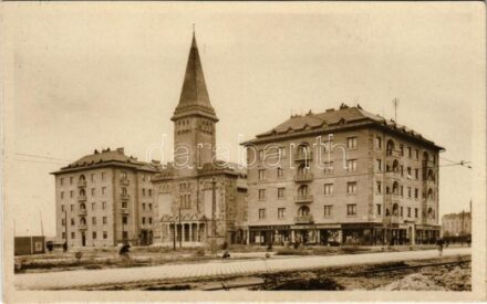 Budapest XI. Kelenföldi Református Egyház 'Magyar Advent' temploma és lakóházai, Strassburger Testvérek, Farkas Antal üzlete. Lenke út 44.