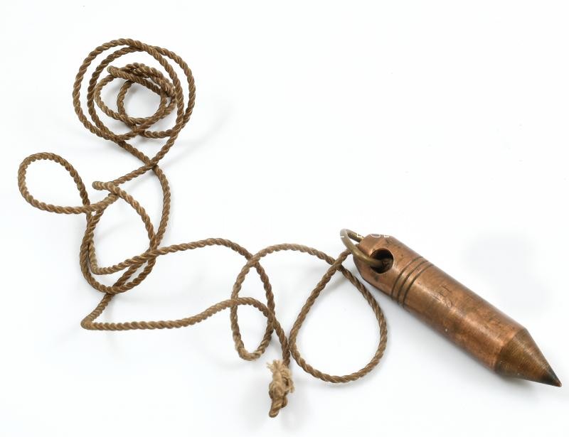 Függő, réz inga, 10 cm
