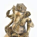 Bronz Ganésa, jelzés nélkül, m: 19 cm - Image 2