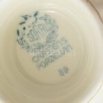 Sorau Carstens porcelán teáscsésze, 1930 körül, jelzett, kopásnyomokkal. - Image 3