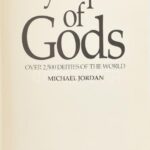 Michael Jordan: Encyclopedia of Gods. Over 2,500 deities of the world. London, 1992., Kyle Cathie Limited. Angol nyelven. Kiadói egészvászon-kötés.