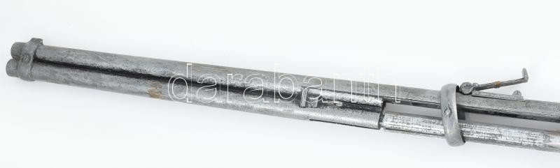 Régi puska, kopott, jelzés nélkül, h: 100 cm - Image 3