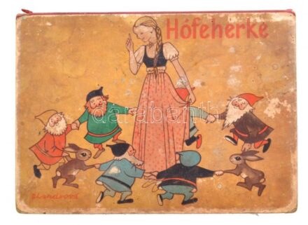 M. Rázusová-Martáková: Hófehérke. Ford.: Zólyomi Antal. D. Landrová rajzaival. Pozsony, é.n., Vydavatelstvo Osveta N. P. Martin. Négy kinyitható, térbeli illusztrációval (ebből kettő sérült, hiányos). Kiadói keménytáblás