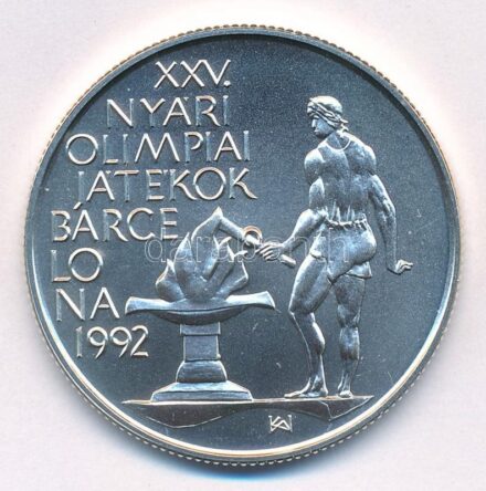 1989. 500Ft Ag 'Nyári olimpia - Barcelona' kapszulában T:BU Adamo EM11