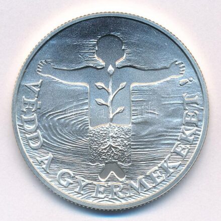 1989. 500Ft Ag 'Védd a gyermekeket!' T:BU Adamo EM109