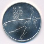 1986. 500Ft Ag 'XV. Téli Olimpia Calgary 1988' kapszulában T:BU Adamo EM98