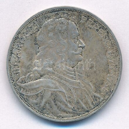 1935. 2P Ag 'Rákóczi' T:2 patina Adamo P7.2
