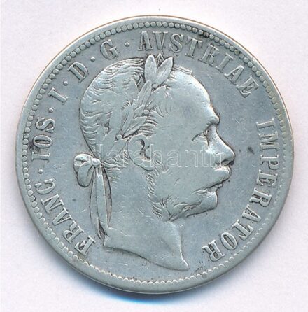 Ausztria 1878. 1Fl Ag 'Ferenc József' T:2-,3 patina Austria 1878. 1 Florin Ag 'Franz Joseph' C:VF,F patina Krause KM#2222