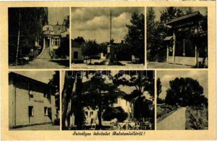 Balatonlelle, Gyermekotthon, Országzászló, Mária üdülő