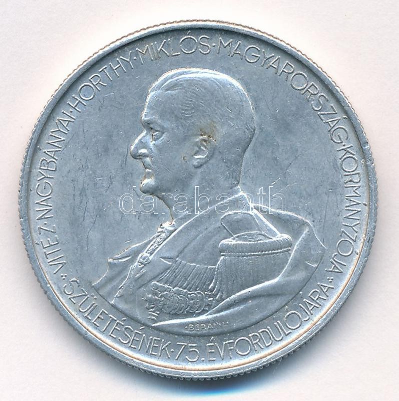 1943. 5P Al 'Horthy 75. születésnapjára' T:1- Adamo P8.3