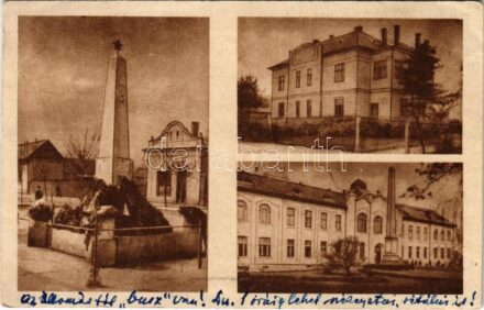 1954 Tiszafüred, részletek. Művészeti Alkotások (EK)