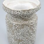 Mihály Béla: Retró váza, kerámia, jelzett, hibátlan, m: 13,5cm
