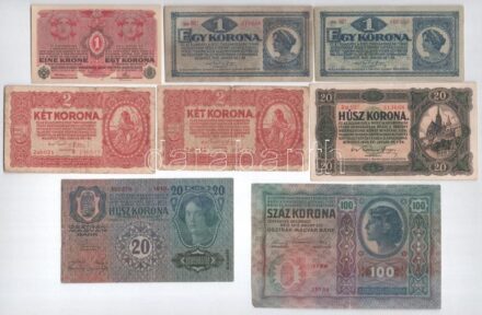 1912-1920. 1K-100K (8db, 6xklf) T:II--III-