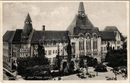 1931 Kecskemét, Gróf Tisza István Kollégium