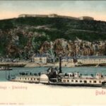 Budapest XI. Gellérthegy, Citadella, 'HATTYÚ' gőzüzemű ingahajó