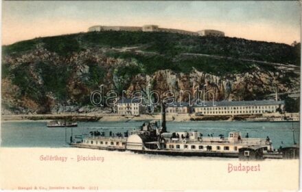 Budapest XI. Gellérthegy, Citadella, 'HATTYÚ' gőzüzemű ingahajó