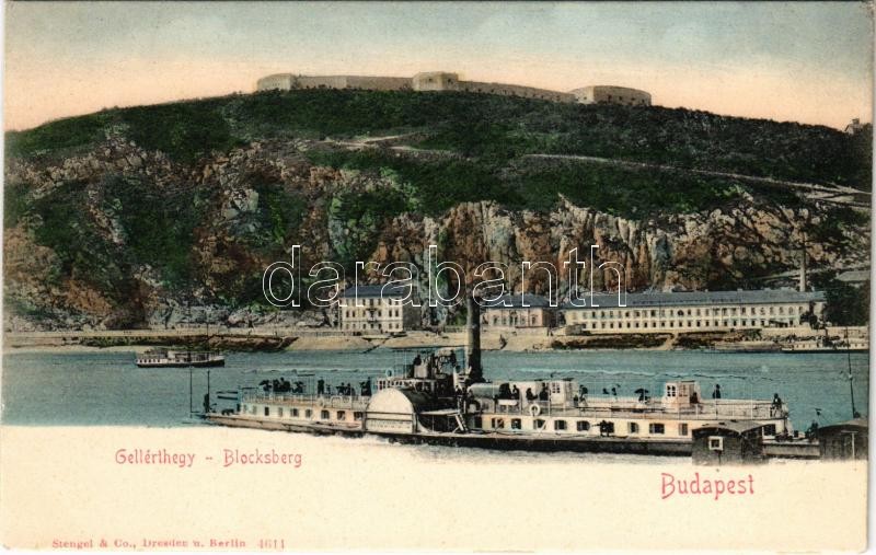 Budapest XI. Gellérthegy, Citadella, 'HATTYÚ' gőzüzemű ingahajó