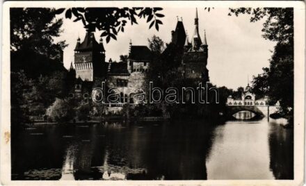 1952 Budapest XIV. Városliget, Vajdahunyad vára (EK)