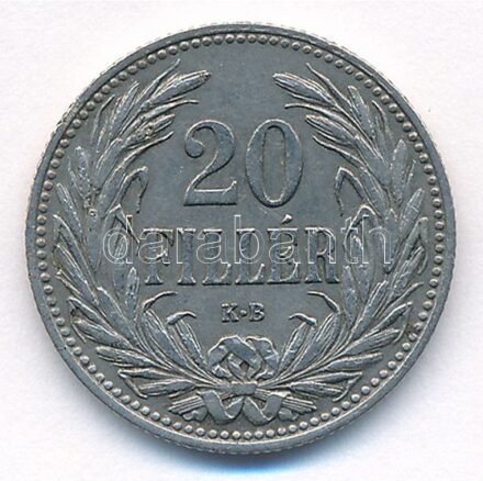 1907KB 20f Ni T:2 patina Adamo K4