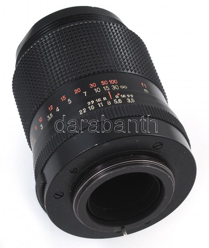 Zeiss Sonnar MC f/3.5, 135 mm objektív, eredeti bőr tokban - Image 3